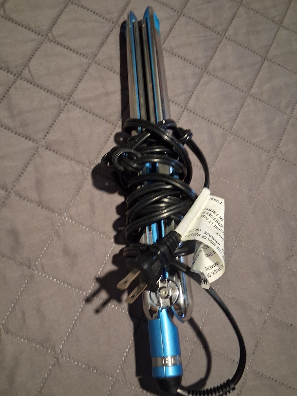 BaByliss Blue Triple Barrel Hair Waver